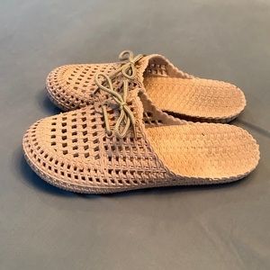 Women's Hollow Out Flat Sandals Casual Summer Lace Up Slippers Beach  Comfy SZ 8
